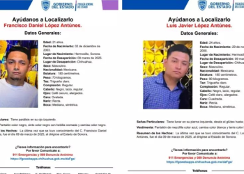 Pide ayuda para localizar a hermanos que desaparecieron cuando se dirigían de Chihuahua a Sonora