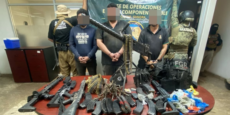 Caen tres sicarios de Los Salazar en Bácum, Sonora; tenían a 2 menores de edad secuestradas