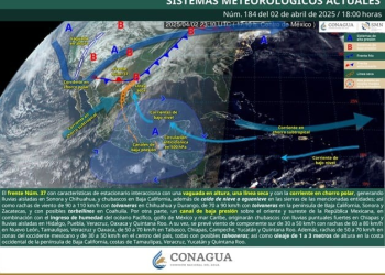 Frente frío dejará lluvias aisladas en Sonora y Chihuahua