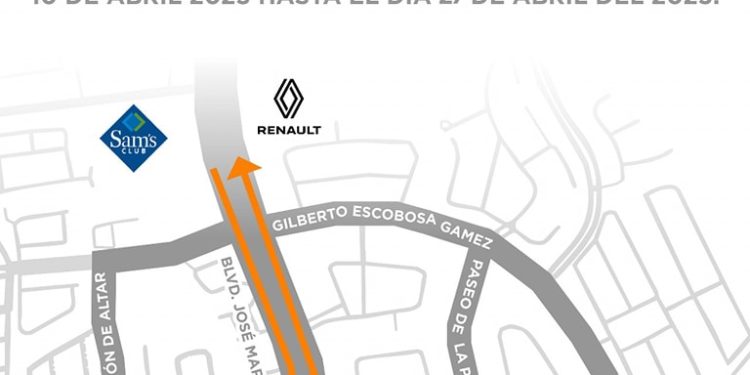 Por obras de Agua de Hermosillo, estas calles tendrán cambios viales; checa cuáles son las alternativas viales