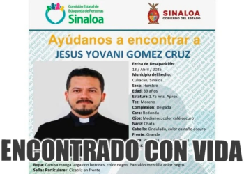 Sacerdote Desaparecido en Culiacán Encontrado Vivo en Obregón, Sonora