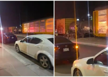 Se descarrila tren que transportaba ácido sulfúrico en zona urbana de Nogales