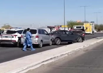 Hombre Pierde Control de su Carro y Muere al Provocar Choque Entre 4 Vehículos en Hermosillo