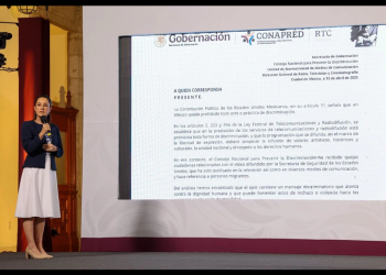 Deplora Sheinbaum transmisión en televisión mexicana de anuncio de EU contra migrantes