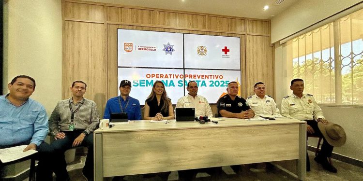 Con 480 servidores públicos implementarán en Hermosillo Operativo Semana Santa 2025