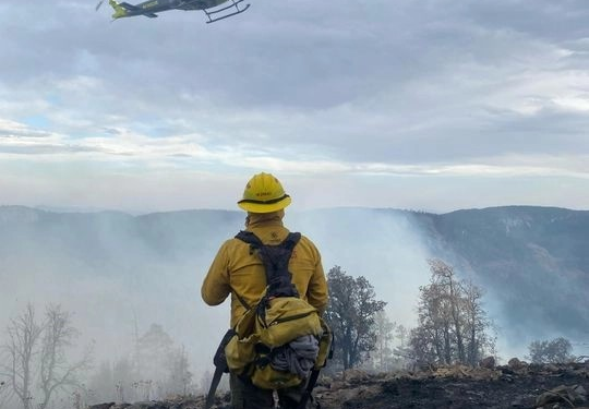 Controlan 60% del incendio en sierra de Bavispe