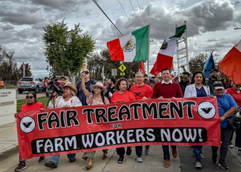 Los campesinos se movilizan frente a Trump: “Es importante enseñar a la gente que tiene miedo que hay que luchar”
