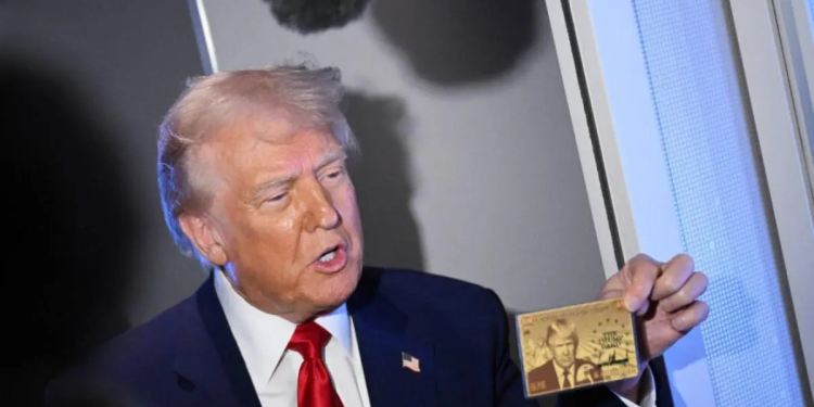 Trump presenta “visa de oro” por cinco millones de dólares