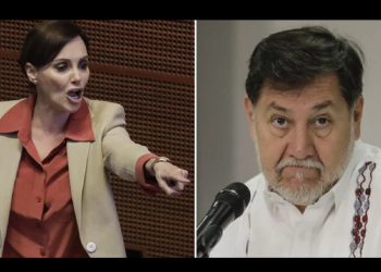 Noroña es un “desviado” por tener fotos mías en su celular: Lilly Téllez