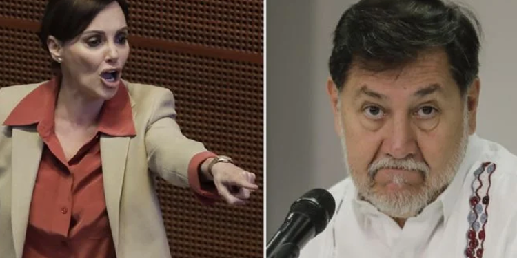 Noroña es un “desviado” por tener fotos mías en su celular: Lilly Téllez