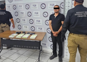 Detienen a hombre con más de 4 kilos de fentanilo