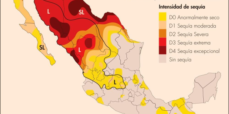 Sinaloa y Sonora, en alerta máxima ante impacto de sequía