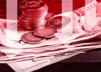 Peso mexicano rompe la barrera de 21 por dólar ante los temores sobre EU y China