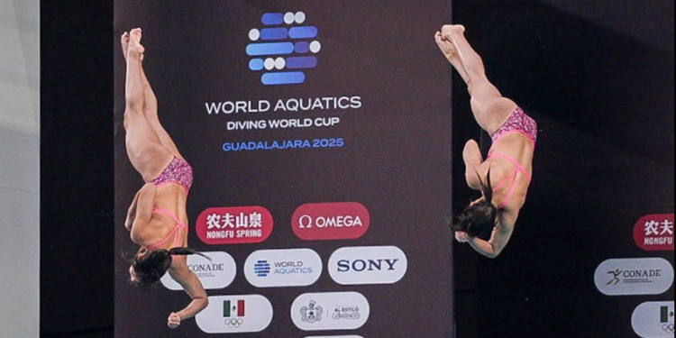 ¡México de plata! Las gemelas Mía y Lía Cueva brillan en el Mundial de Clavados 