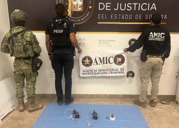 Aseguran 3 cámaras de videovigilancia clandestinas en Sonora; buscan determinar si fueron usadas para cometer algún delito