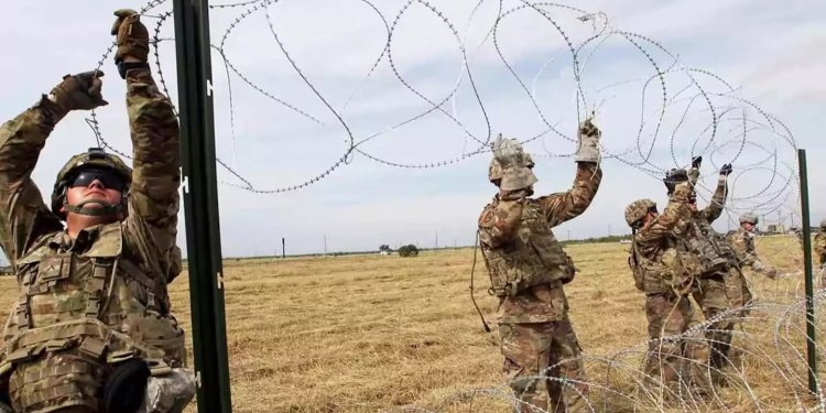 Trump militariza la frontera de EU con Baja California, Chihuahua y Sonora