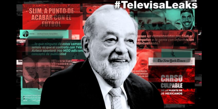 #TelevisaLeaks | Los golpes bajos de Televisa a Carlos Slim