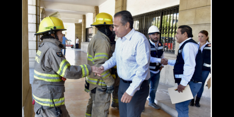 Participa Gobierno de Hermosillo en Primer Simulacro Nacional