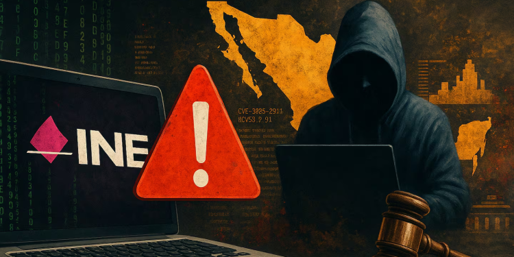 Hackers podrían comprometer al INE, en plena elección judicial, por falla del sitio