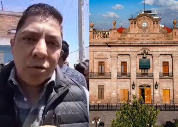 Gobernador sugiere que video de mujer desnuda en Palacio de SLP podría ser de un fantasma