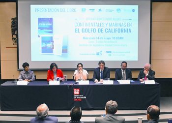 Presentan libro sobre las aguas del Golfo de California