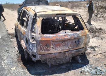 Reporta Ceci Flores hallazgo de vehículo y restos óseos calcinados en Hermosillo