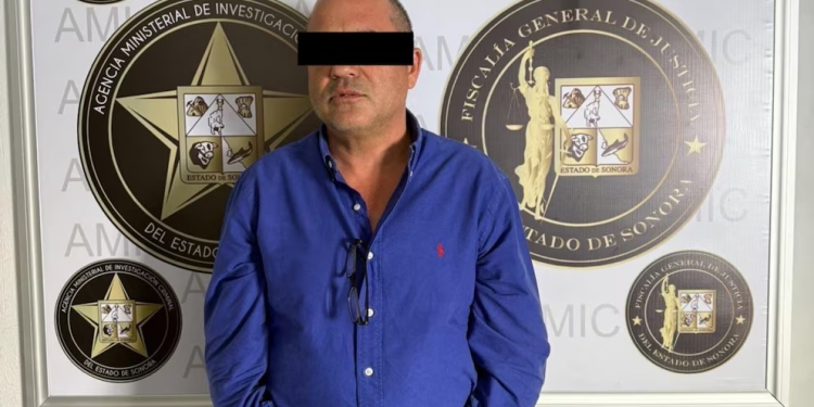Detienen en Sonora a Jim “N”, ciudadano estadounidense prófugo por delitos relacionados con tráfico de drogas
