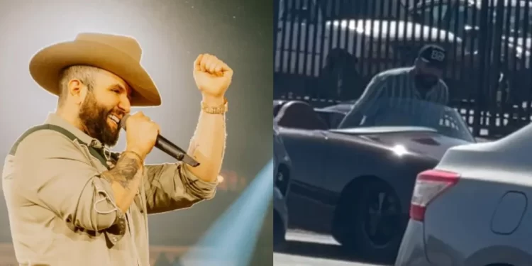 Carín León se Queda “Tirado” en su Auto de Lujo en Hermosillo