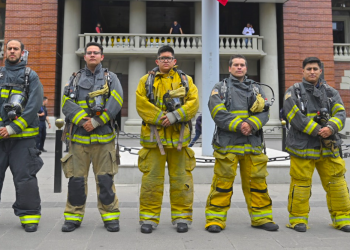 Bomberos de Tlalnepantla reciben equipos de protección donados desde Sonora