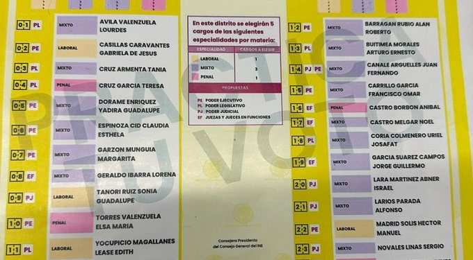 Elección judicial en Sonora: ¿Ventaja especial para los hombres? INE, niega favoritismo