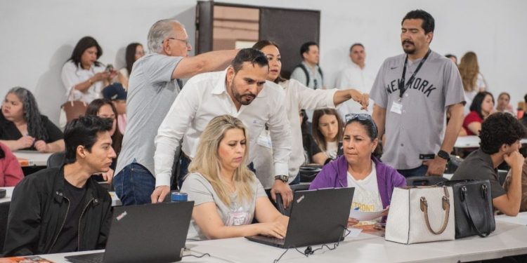 Instituto Electoral de Sonora realiza simulacro de sistema de cómputo para elección judicial