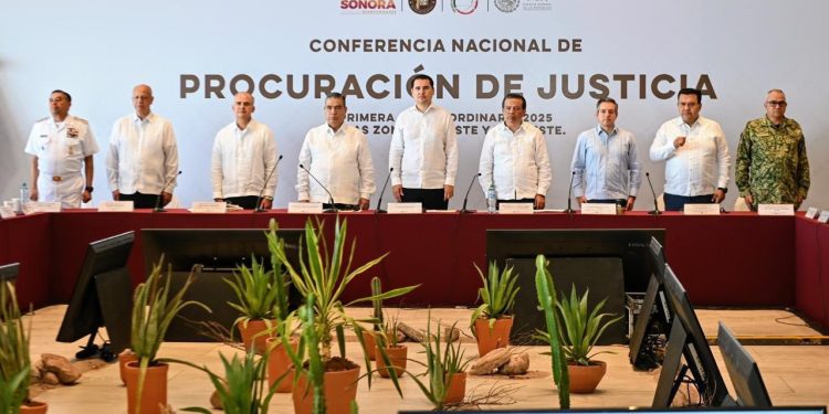 Sesiona en Sonora la Confederación Nacional de Procuración de Justicia
