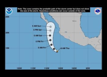 “Alvin”, primera Tormenta Tropical en el Pacífico; provocará lluvias en Sonora sábado y domingo