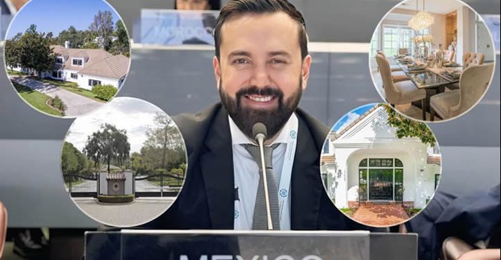 Así es la mansión de casi 5 mdd del diputado morenista Arturo Ávila en Rancho Santa Fe; vecino de Bill Gates y Janet Jackson