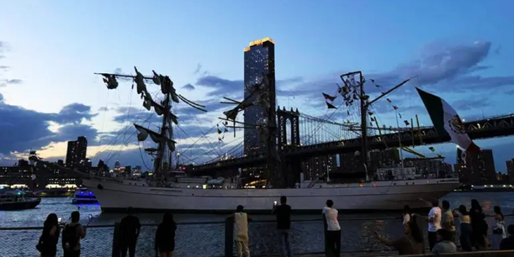 Primer dictamen tras choque de buque Cuauhtémoc, en 30 días: EU