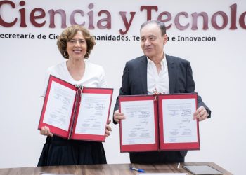 Secihti y gobierno de Sonora firman convenio para fortalecer cadena de valor en semiconductores de México