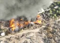 Incendio en una Empresa de Tarimas Genera Explosión en Hermosillo