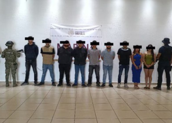 Imputan a nueve integrantes de Los Salazar por narcomenudeo y asociación delictuosa en Sonora