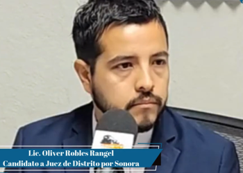 “1 de junio es la oportunidad de elegir a quienes van a juzgar y cuidar los valores de la libertad y patrimonio de las personas”: Oliver Robles Rangel