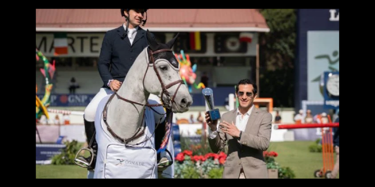 Rommel Pacheco da millonario apoyo a ecuestre, un deporte de élite