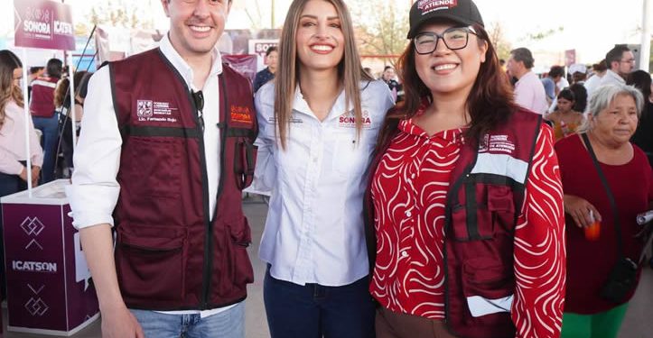 Cumple Durazo a familias de La Cholla con servicios gratuitos en la feria “Sonora Atiende”