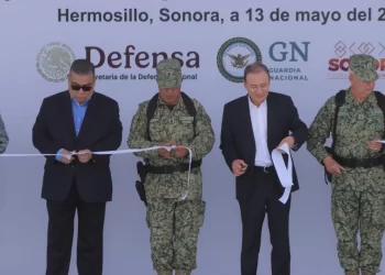 Refuerzan seguridad en Sonora con nueva base de la GN