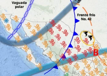 Clima en Sonora: Prevén Lluvias y Caída de Nieve 5 y 6 de Mayo 2025 por Frente Frío 42