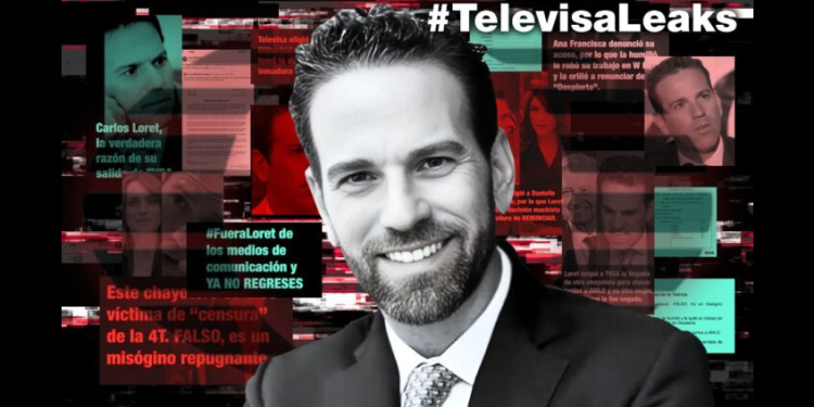 Televisa preparó video acusando a Loret de acosador y chayotero, revela Televisa Leaks 