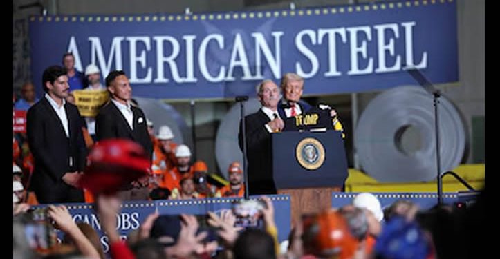 Donald Trump profundiza la guerra comercial: duplicará los aranceles a la importación de acero y aluminio