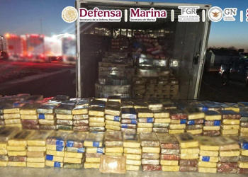 Evitan distribución de 2.1 millones de dosis de cocaína en Sonora: decomisan 701 kilos ocultos en café