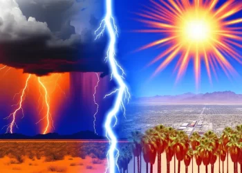 Sinaloa y Sonora: Tormentas y Calor Extremo Simultáneo