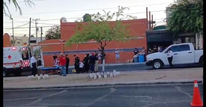 Agente de la AMIC atropella a menor de 13 años; la reportaron en buen estado de salud y consciente