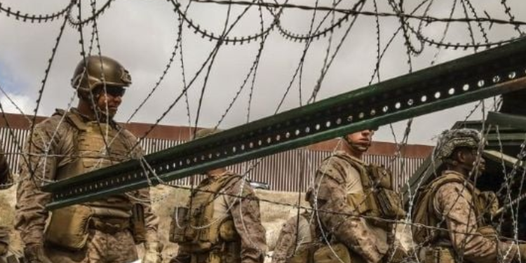 Refuerzo militar en la frontera