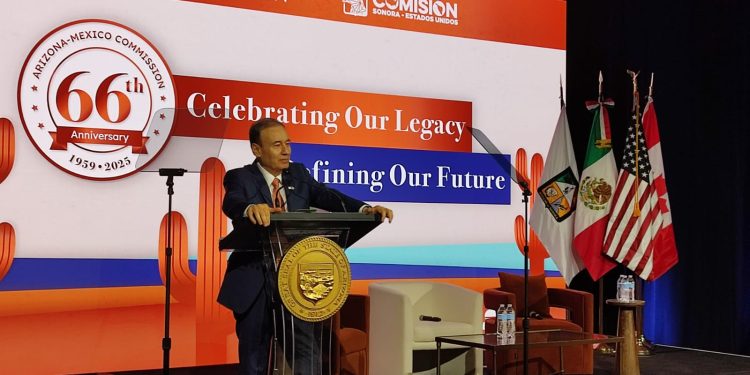 Destaca Alfonso Durazo la relación de Sonora con Arizona